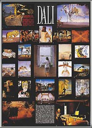 額装品/Collage of Dali/サルバドール ダリ/ポスター/インテリア Amazon.co.jp: ポスター サルバドール ダリ Collage of Dali most