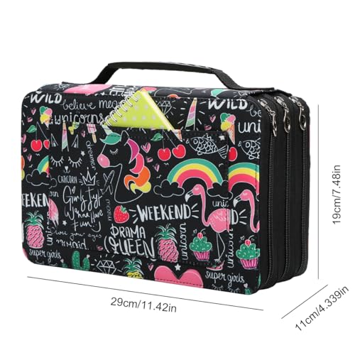 Image of Lbxgap 102 Slots Marker Pen Organizer Case w /Handle