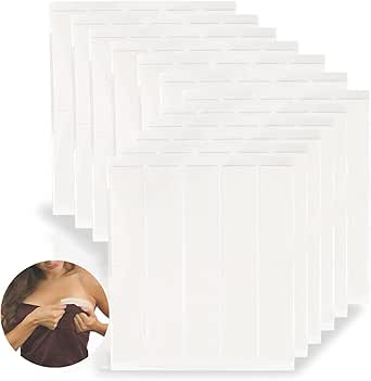 80 Biadesivi Per Scollature Trasparenti - Fashion Tape Per Abiti E Pelle - 70x13 Mm - Foto 7