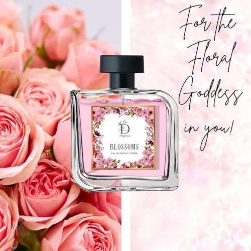 Image of Dionii BLOSSOMS Womens Eau De Parfum Perfume | Long Lasting Floral Fragrance With Neroli & Orange Blossom, 100 ML