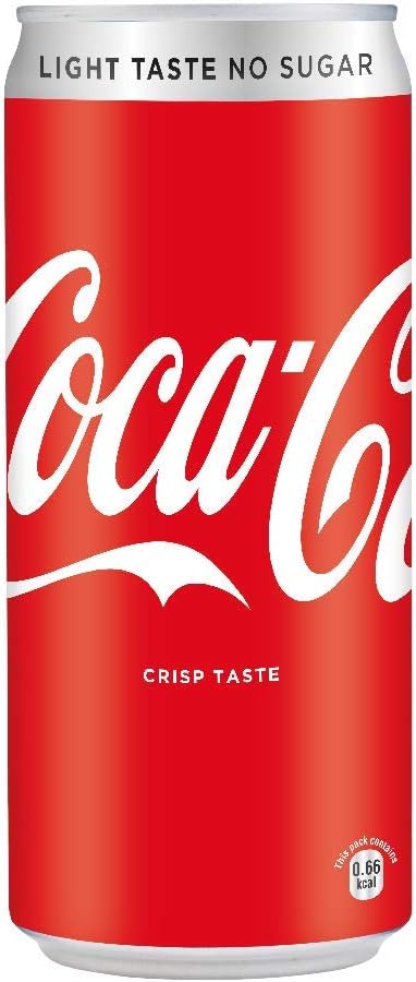 Coca-Cola Cola Soft Drink - Diet Coke, 330Ml Can, Vegetarian