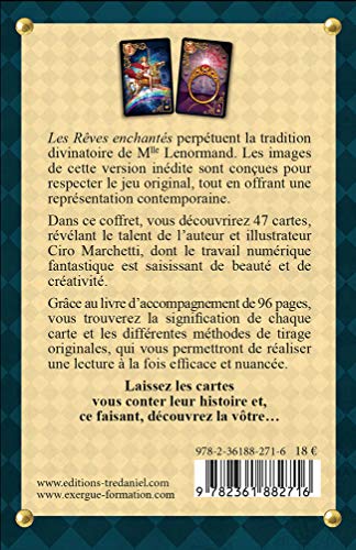 Coffret Les rêves enchantés de Lenormand: Contient 1 livre et 47 cartes