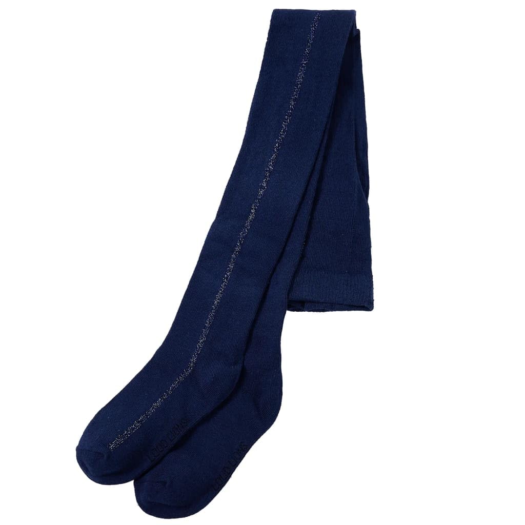 vidaXL Kids' Pantyhose Children’s Tights Toddler Footed School Leggings Navy 104