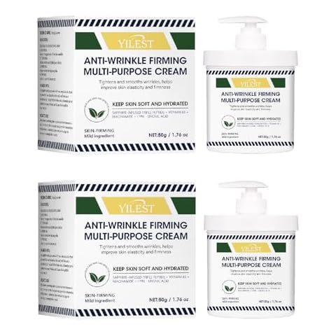 Yaper ﻿2 Pcs Advanced Firming & Wrinkle-Reducing Cream,Deep Hydration Restore Skin Elasticity Skin Wrinkle Cream for Face Firming Rejuvenating Serum。 Cover