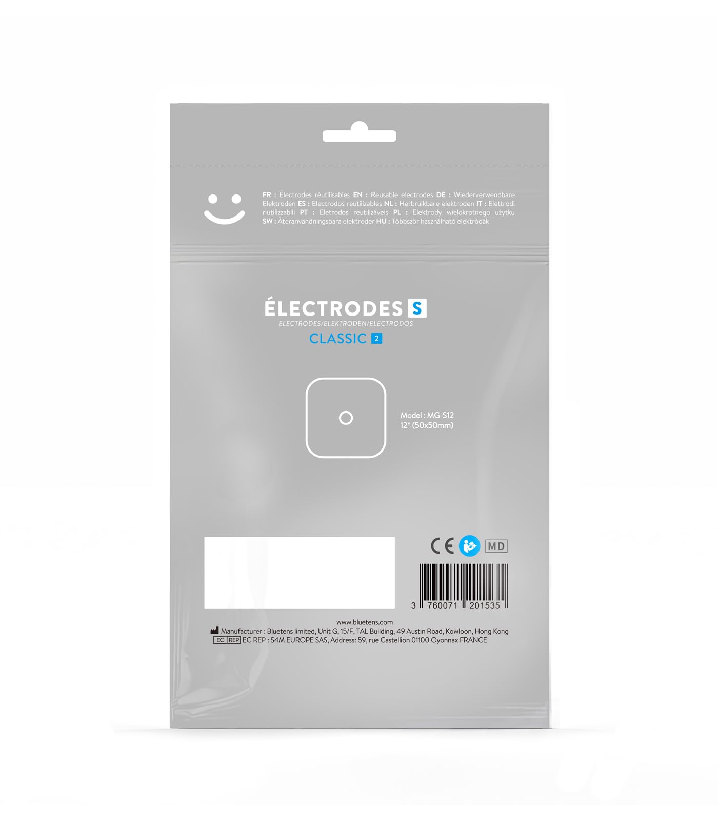 Bluetens Classic 2 S12 - Zestaw 12 elektrod S