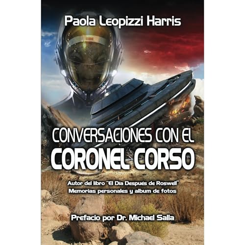 Conversaciones con el Coronel Corso Audiolibro Por Paola Harris arte de portada