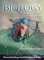 Biology Concepts and Investigations (Broward College South Campus Edition) 0077521439 Book Cover