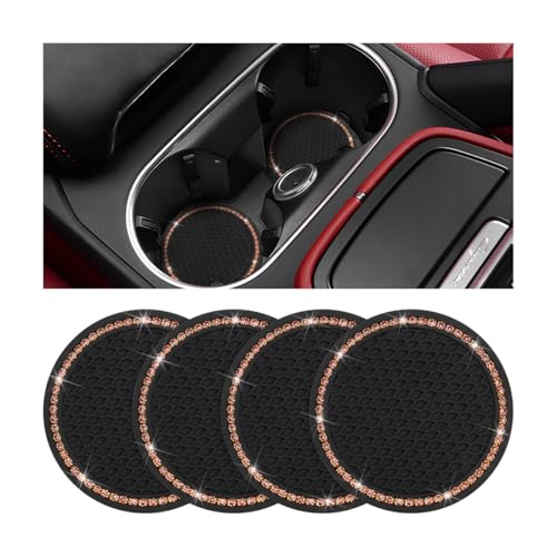 JUNENTER 2���� �L���L������ԗp�J�b�v�z���_�[�R�[�X�^�[ 2.75�C���` �N���X�^�����C���X�g�[�� �ԗ��J�b�v�z���_�[�C���T�[�g�p�b�h ����~�� �ԓ��h�����N�}�b�g�A�N�Z�T���[ SUV �g���b�N RV�p���j�o�[�T�� (�u���b�N)