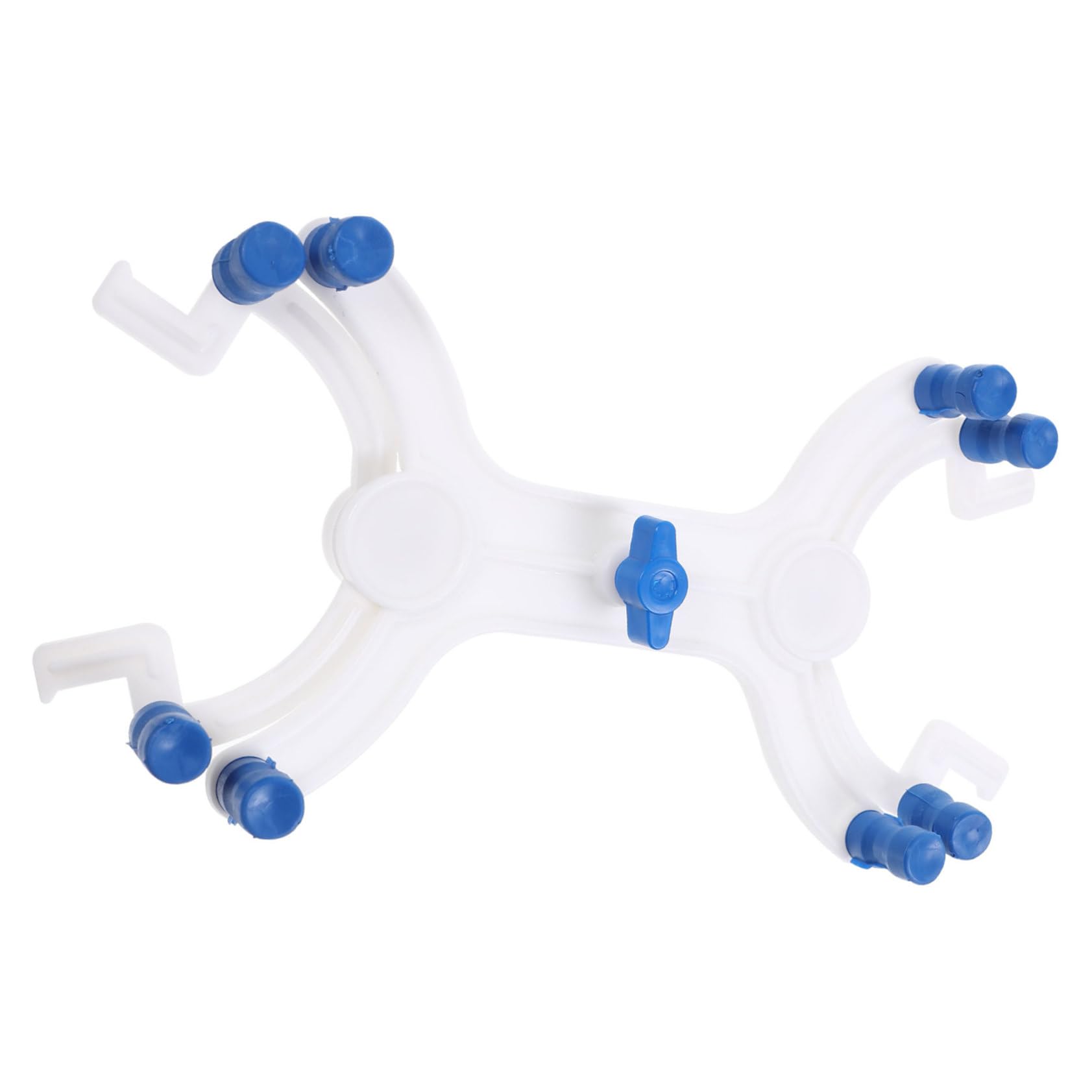 Alipis Laboratory Aluminum Clamp Spring Loaded Clip Holder with Butterflies Style and Scratch Resistant for Experiments Random Design