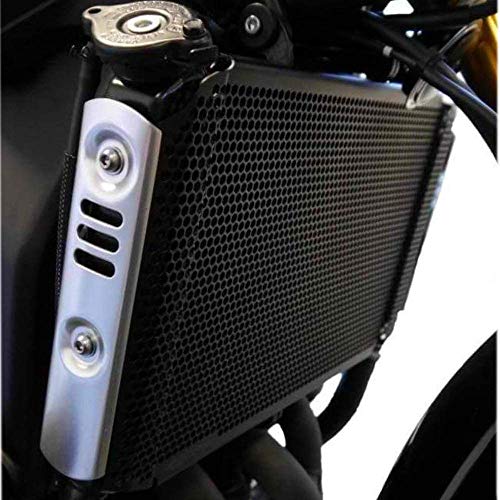 MT09 FZ09 Motorcycle Radiator Grille Guard Cover Aluminum Alloy Protector for Yamaha FZ09 FZ 09 MT09 MT-09 2017 2018 2019 XSR900 2016 2017 2018 Tracer 900 2018(BLACK) - Thumbnail 3
