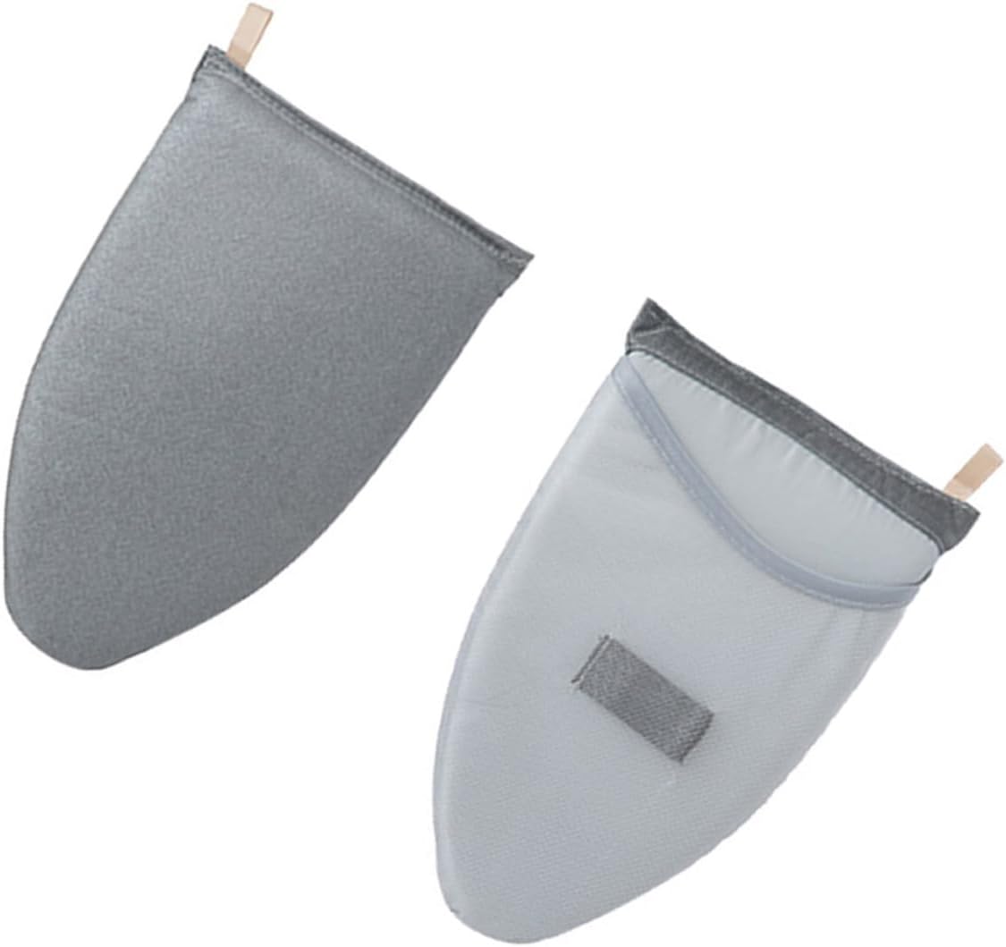2pcs Garment Steamer Ironing Glove Mini Board for Home Travel