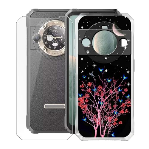 KJYFOANI for Blackview BL9000 Phone Case with [1 Pack] Screen Protector, Clear Soft Silicone TPU Protective Case, Anti-Fall Ultra-Thin Bumper Case for Blackview BL9000 (6.78