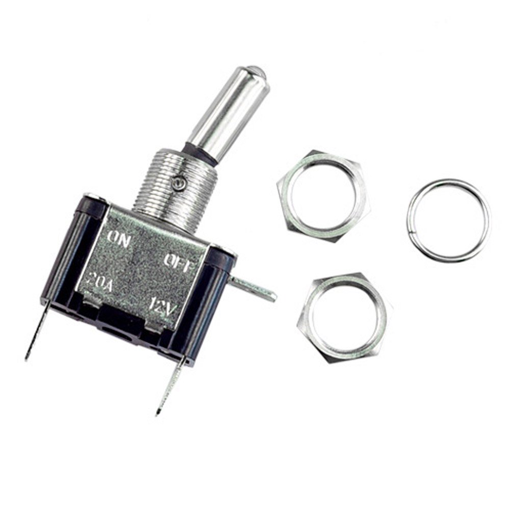 Interruttori A Bilanciere Con Luci A LED Da 12 V-24 V CC Pulsante Rotondo Impermeabile Per Auto Barca Camion 86939049 - Foto 5