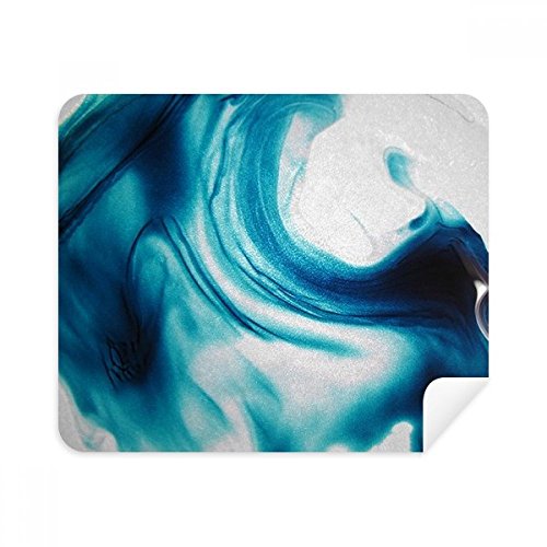 Chiffon de nettoyage téléphone et lunettes motif bleu liquide pour votre bureau