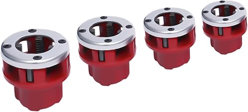 Miniatura 4 de TBVECHI BSTP - Juego de roscadores de tubos de trinquete, kit de herramientas de trinquete manual con mango (3/8 pulgadas, 1/2 pulgadas, 3/4