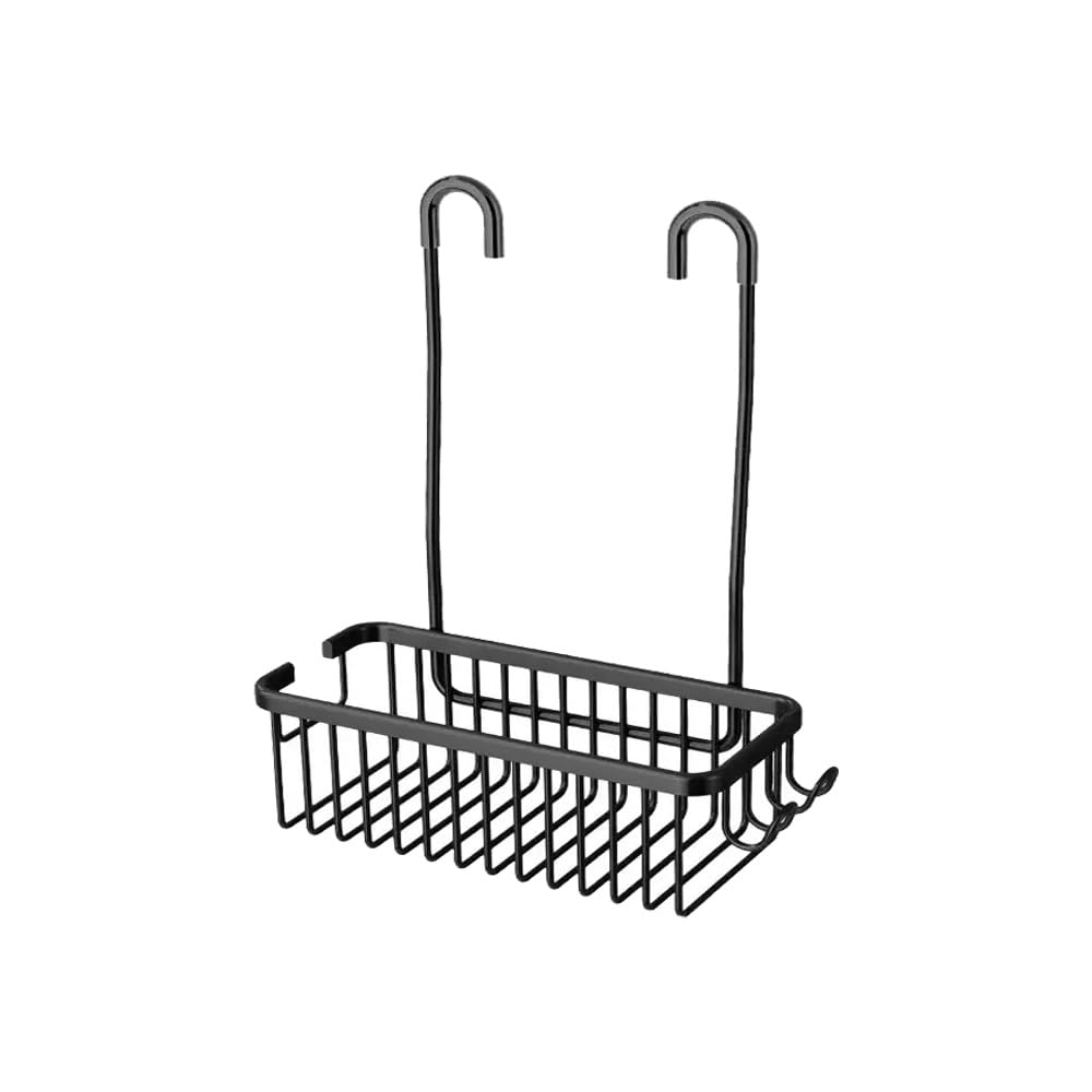 Vilemoon Hanging Shower Caddy Organizer - No Drilling Shower Organizer with Hooks Rustproof Waterproof Aluminum Alloy Bathroom Shelves