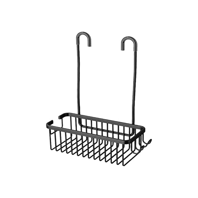 Vilemoon Hanging Shower Caddy Organizer - No Drilling Shower Organizer with Hooks Rustproof Waterproof Aluminum Alloy Bathroom Shelves