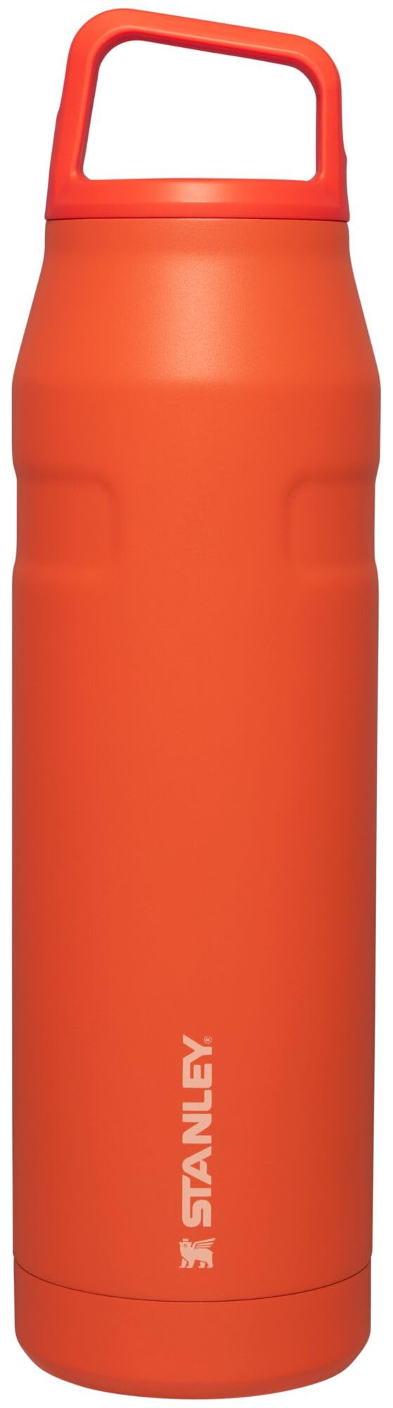 Stanley IceFlow Cap and Carry Water Bottle | Wide Mouth Twist Lid | Lightweight &amp; Leakproof for Travel &amp; Sports | Insulated Stainless Steel | BPA-Free
