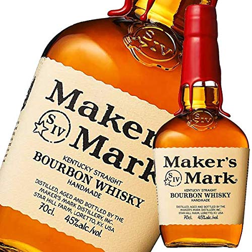 Maker's Mark ウイスキー 70cl 45% Amazon.co.jp: メーカーズマーク 正規品 45度 [瓶] 700ml [ウイスキー