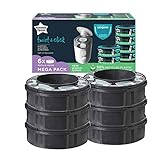 Tommee Tippee Nachfüllkassette für Sangenic Tec, 6er Pack