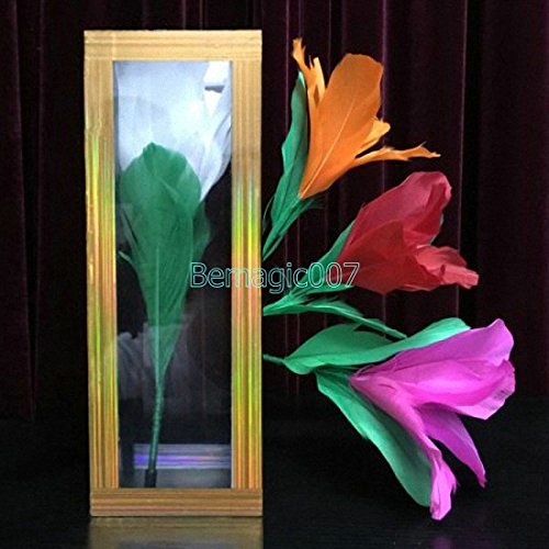 Fleurs en tube transparent en verre de laboratoire durable