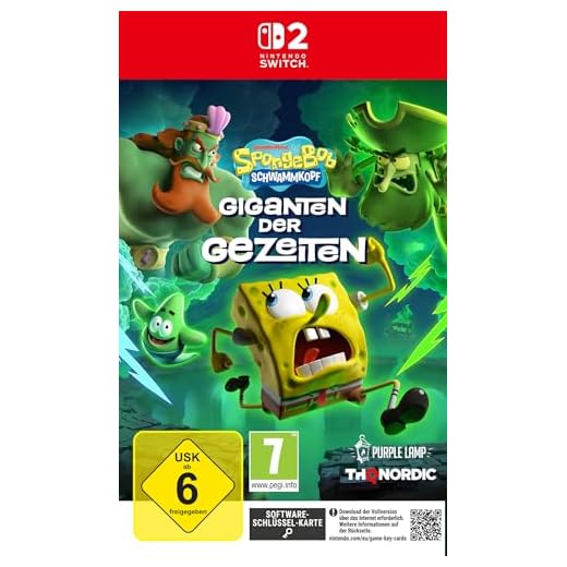 Spongebob Schwammkopf : Giganten der Gezeiten - Nintendo Switch