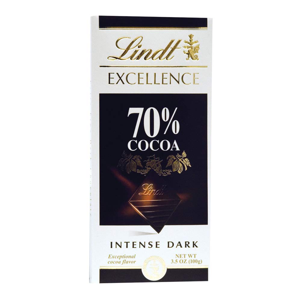 Lindt Excellence 70% Cocoa Intense Dark 100GM