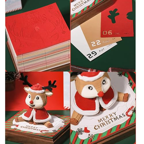 Calendrier de conception de cerfs 3D pour ne plus oublier vos notes - 5