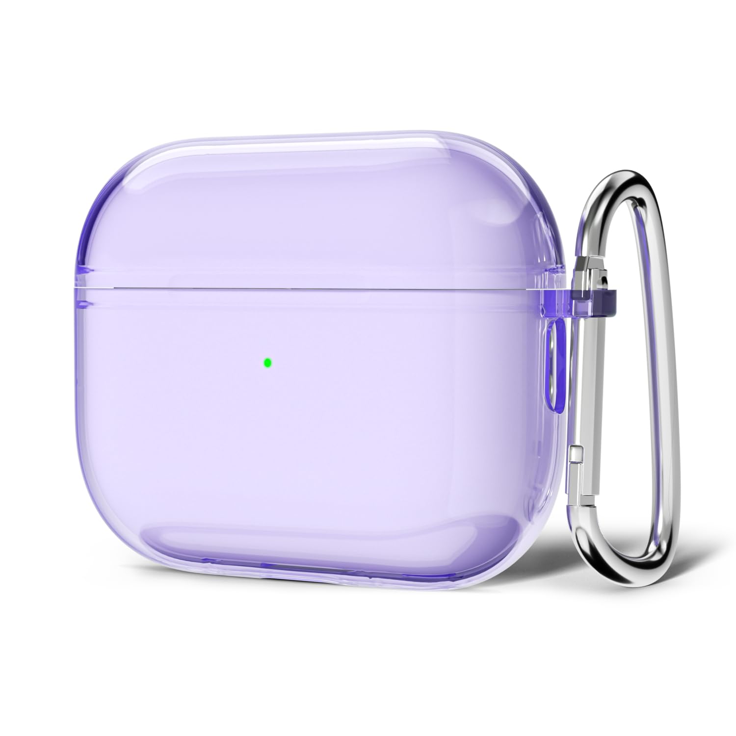 Svanove for Airpods 4 Case Clear Hard Plastic, Transparent Simple Cute Airpods 4th Generation Case with Keychain, Girly Y2k Aesthetic Trendy Airpods Cover Accessories for Women Girl, Pink — view 80
