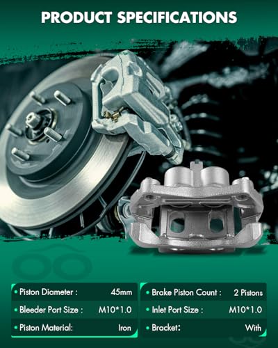 Image of SCITOO 19B7101 Front Right Disc Brake Caliper Assembly w /Bracket for Infiniti for JX35 2013,for Infiniti for QX60 2014-2020,for Nissan for Murano 2015-2022,for Nissan for Pathfinder 2013-2020