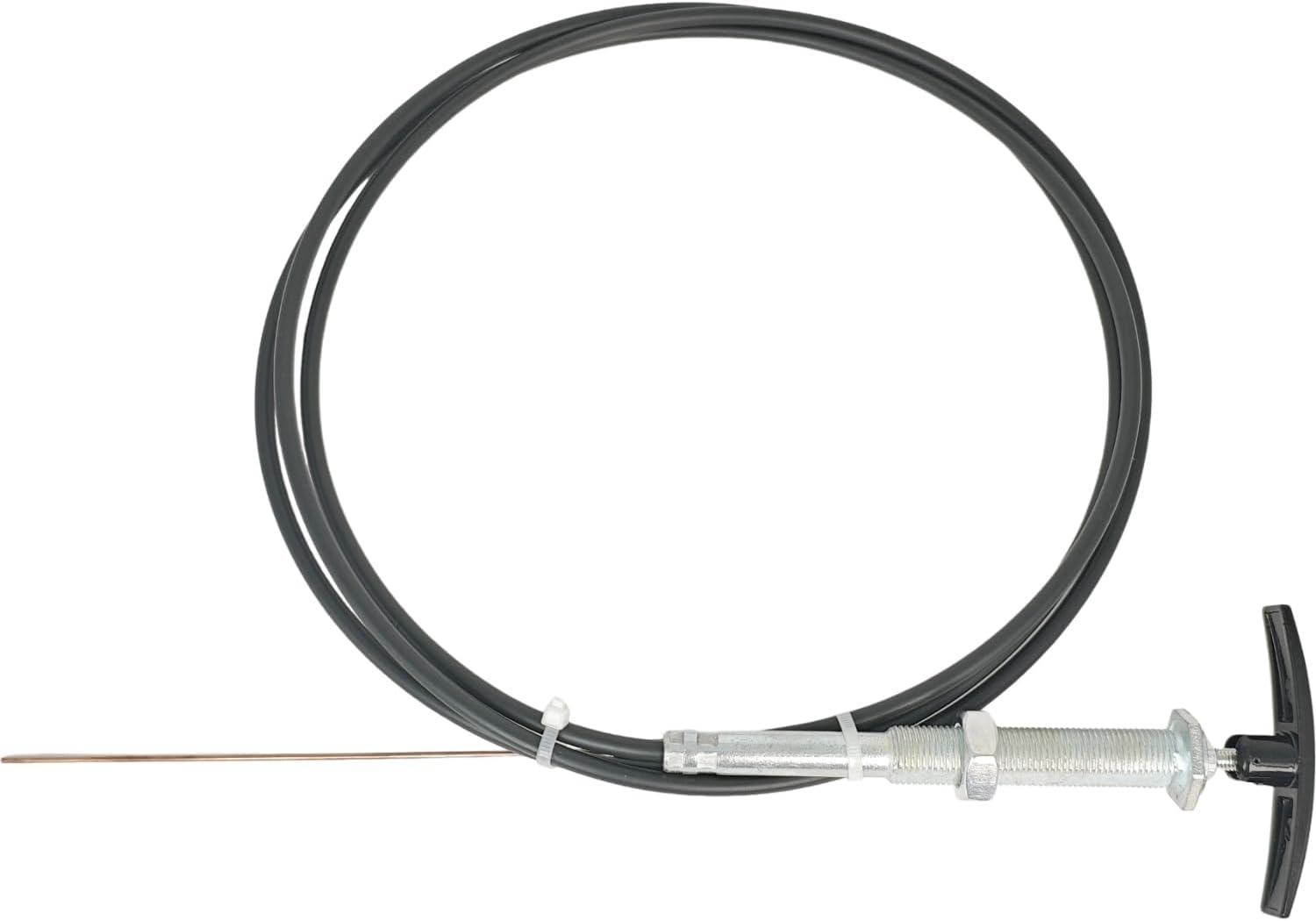 TC96CNPB 96'' Valve Extension Cable w/Handle Compatible with Valterra RV Holding Tank Compatible with LeSalle Bristol Valve Sewer Dump Black Tank Recreational Vehicle Travel Trailer Camper