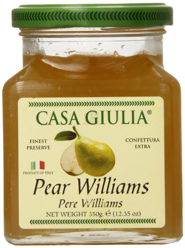 Casa Giulia Jam, William Pear, 12.35 Ounce