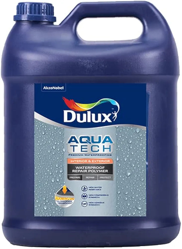 Dulux Aquatech Waterproof Repair Polymer, Acrylic Latex for
