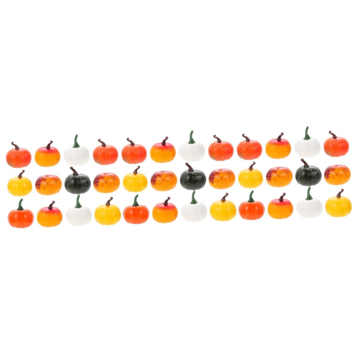 36pezzi Modelli Di Zucche Simulati Per Decorazioni Di Halloween Accessori Fotografici Per Feste Autunnali Casa Ufficio e Bar