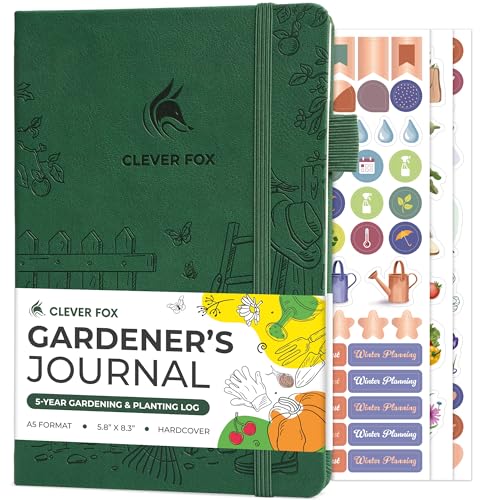 Clever Fox Gardener’s Journal – Guided...