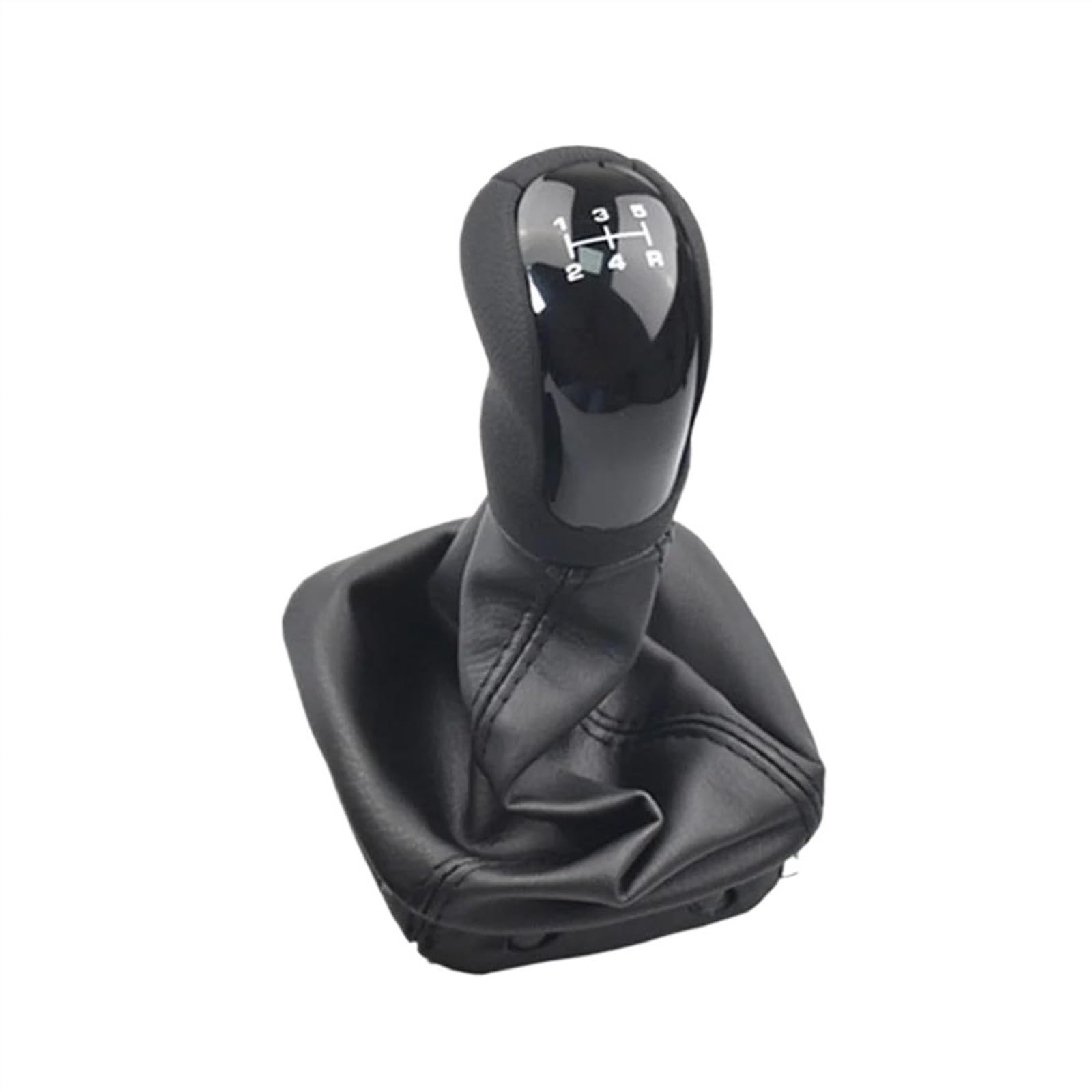 Cavinbdz 5 Speed Gear Stick Shift Knob Level Leather Boot For Mercedes For Benz A Class W168 1997 1998 1999 2000 2001 2003 2004(5 Speed)