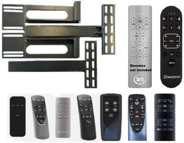 Smart Motion, Luxury Black or Serta Motion Custom Twin, TwXL, Split King or CK, Full, and Qn Headboard Bracket Kit