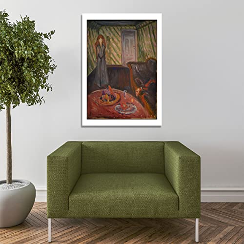 Affiche d'art Edvard Munch Mordersken en impression mate de conservation - 7