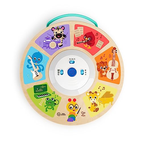 Baby Einstein Cal’s Smart Sounds Symphony Magic Touch Wooden Electronic Activity Toy, Ages 6 Months +
