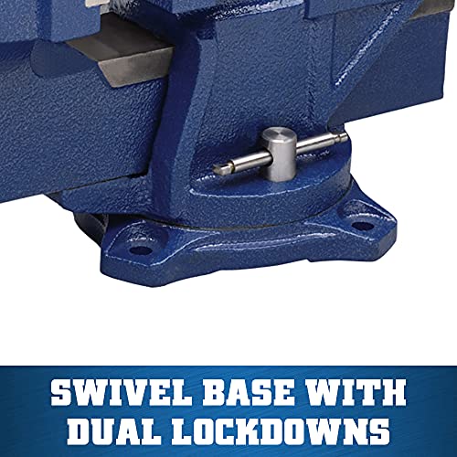 Image of Wilton General Purpose Bench Vise, 4 inch Jaw Width, 3 inch Max Jaw Opening, 2-1 /4 inch Throat (11104)