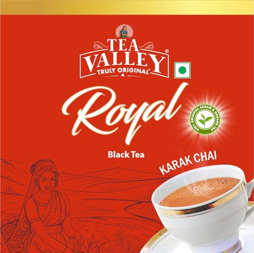 Image of Tea Valley Royal 1.25kg CTC Tea | Premium Blend of Assam and Dooars tea | Unique Blend Crafted for Chai Lovers| Strong, Malty, Aromatic and Rich Taste