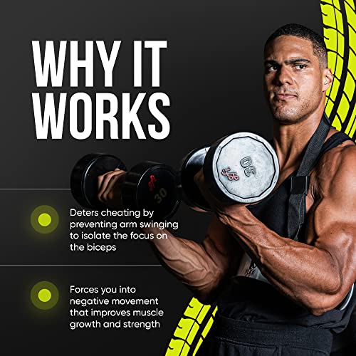 Core Prodigy Arm Blaster for Biceps Bicep Curl Support Isolator and