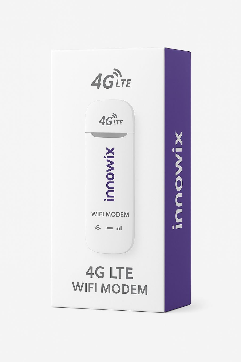 INNOWIX USB 4G Fast LTE WiFi Wireless USB Dongle Stick with All SIM Network Support, Plug & Play Data Card with up to 150Mbps Data Speed Modem-image-21