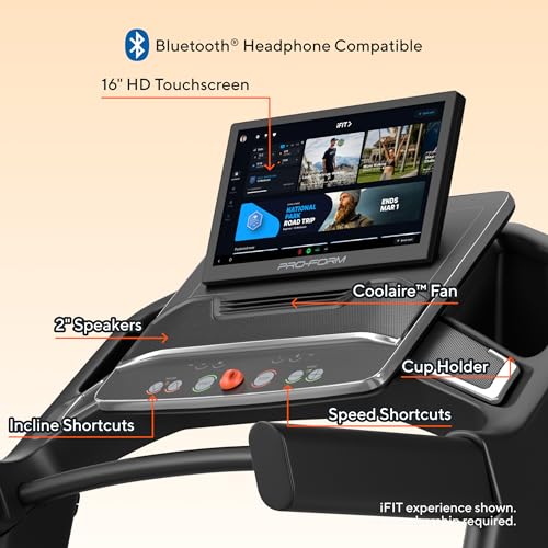 Image of ProForm Pro Treadmills: Smart Treadmills for Walking and Running with SpaceSaver Design