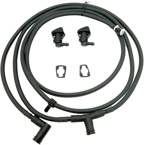 Miniatura 5 de Kit de manguera de chorro de boquilla para limpiaparabrisas para Ford F250 F350 F450 F550 Super Duty Reemplazo BC3Z-17603-A BC3Z-17K605-B