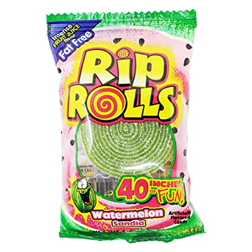 Rips Candy (Rip Rolls Watermelon, 6 Pack) miniatura 1