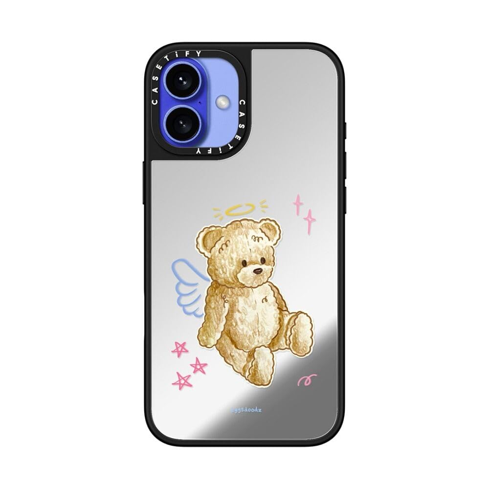 CASETiFY クマデザイン iPhone16ケース Amazon.com: CASETiFY Mirror iPhone 16 Plus Case [Reflective / 4.9