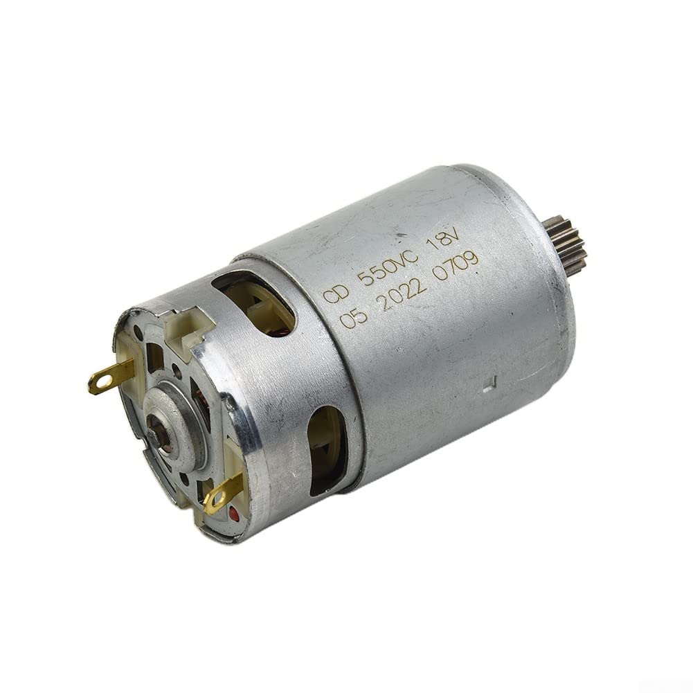 Moteur de perceuse électrique, moteur RS550 13 dents de rechange pour perceuse sans fil pour Bosch GSB/GSR120-LI 18 V de rechange