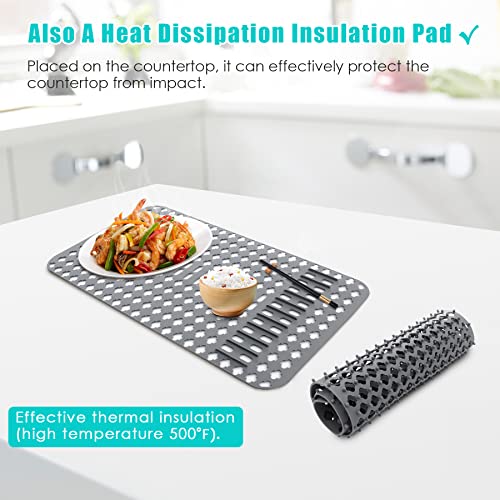 Protector para Fregadero Cocina 25x13 Pulgadas Silicona miniatura 5