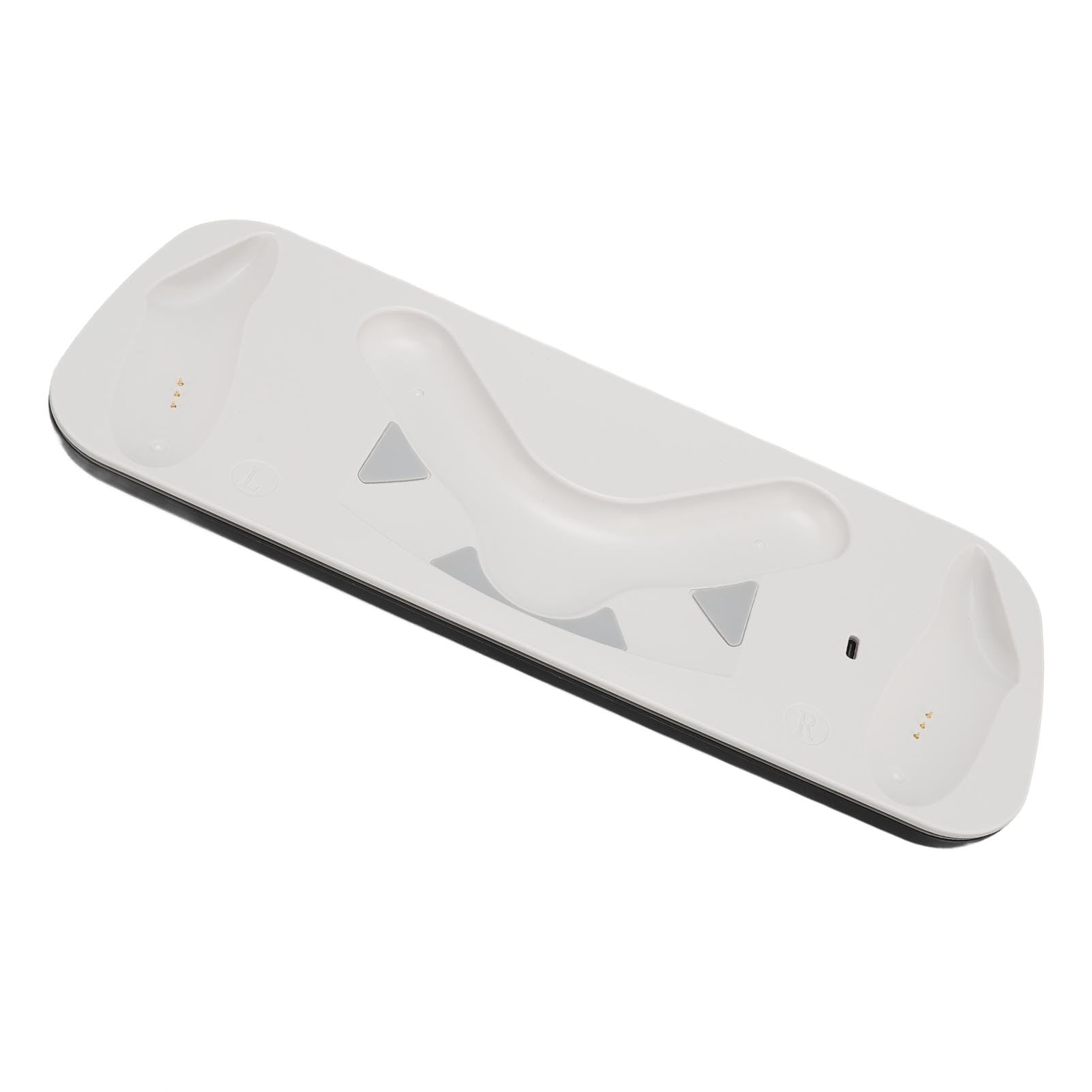 Sxhlseller Stazione di Ricarica Magnetica 3 in 1 per Visore e Controller 3S VR |Dock di Ricarica Rapida PD da 18 W con 2 Batterie Ricaricabili da 1850 MAh, Simultanea per Accessori da Gioco